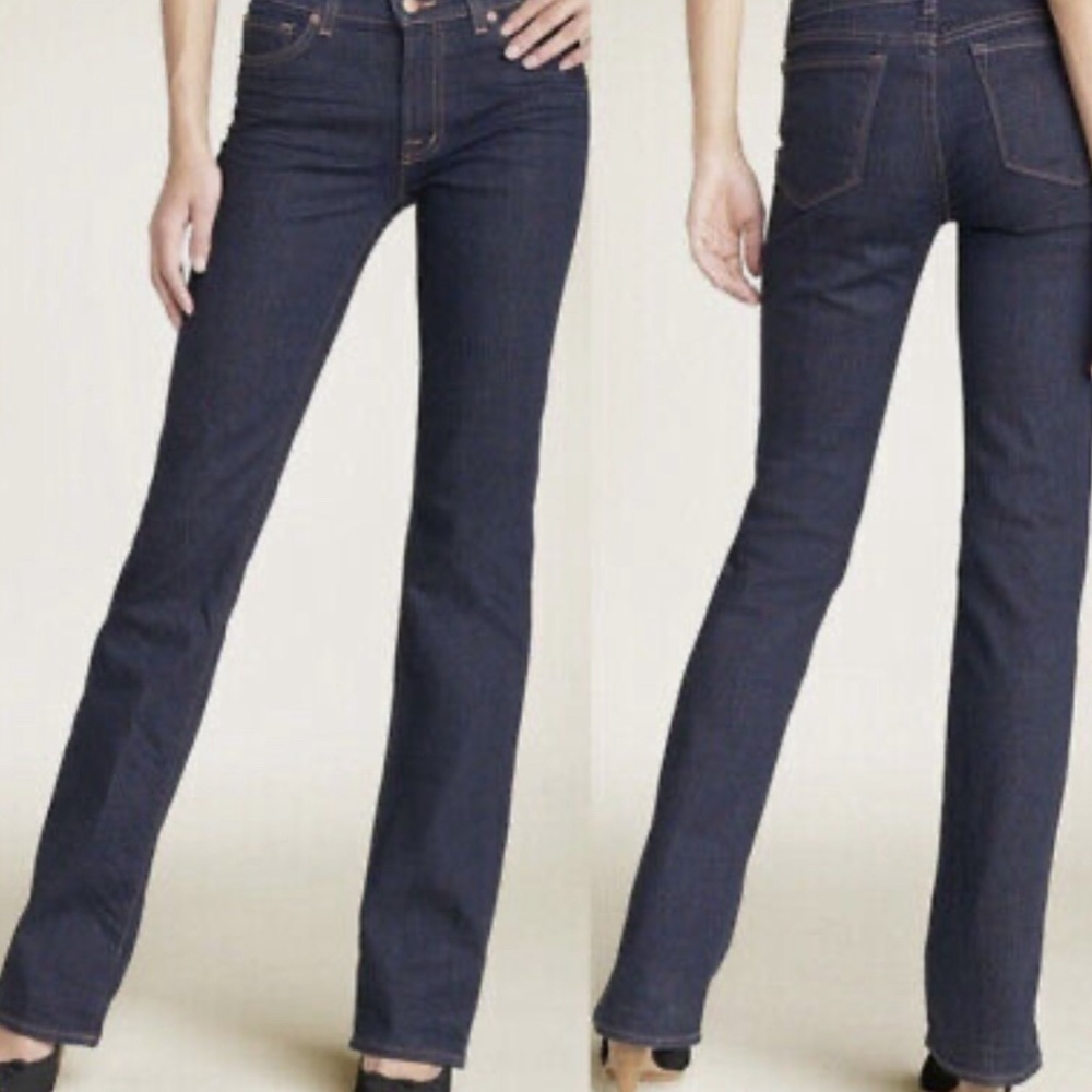 J Brand Straight Leg Jeans, Size 27 - NEW w/Tags. Style# 3805 Mid Rise, Jasper